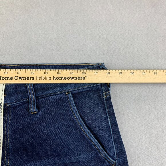 True Religion Mens Pants 33 Blue Jogger Jeans Tapered Runner Drawstring 33x32 - Picture 7 of 13